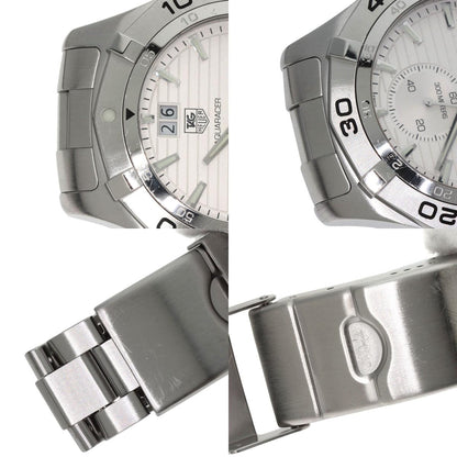 TAG HEUER Aqua racer grand date Watches WAF1015.BA0822 Stainless Steel/Stainless Steel mens