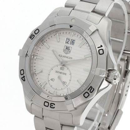 TAG HEUER Aqua racer grand date Watches WAF1015.BA0822 Stainless Steel/Stainless Steel mens