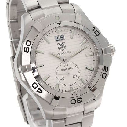 TAG HEUER Aqua racer grand date Watches WAF1015.BA0822 Stainless Steel/Stainless Steel mens