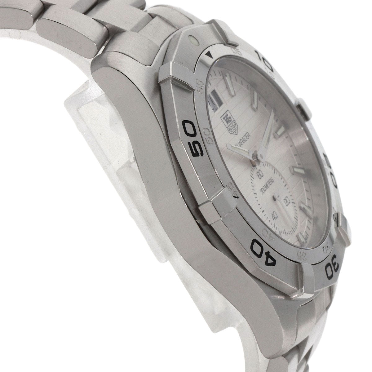TAG HEUER Aqua racer grand date Watches WAF1015.BA0822 Stainless Steel/Stainless Steel mens