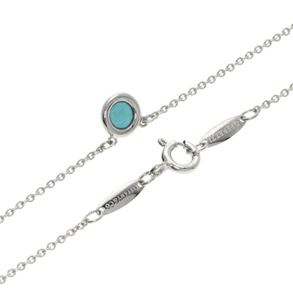 TIFFANY&Co. By The Yard Turquoise Necklace Silver Ladies [Used]