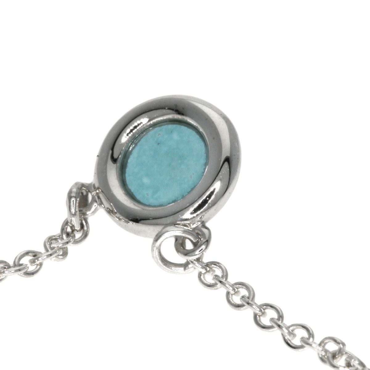 TIFFANY&Co. By The Yard Turquoise Necklace Silver Ladies [Used]