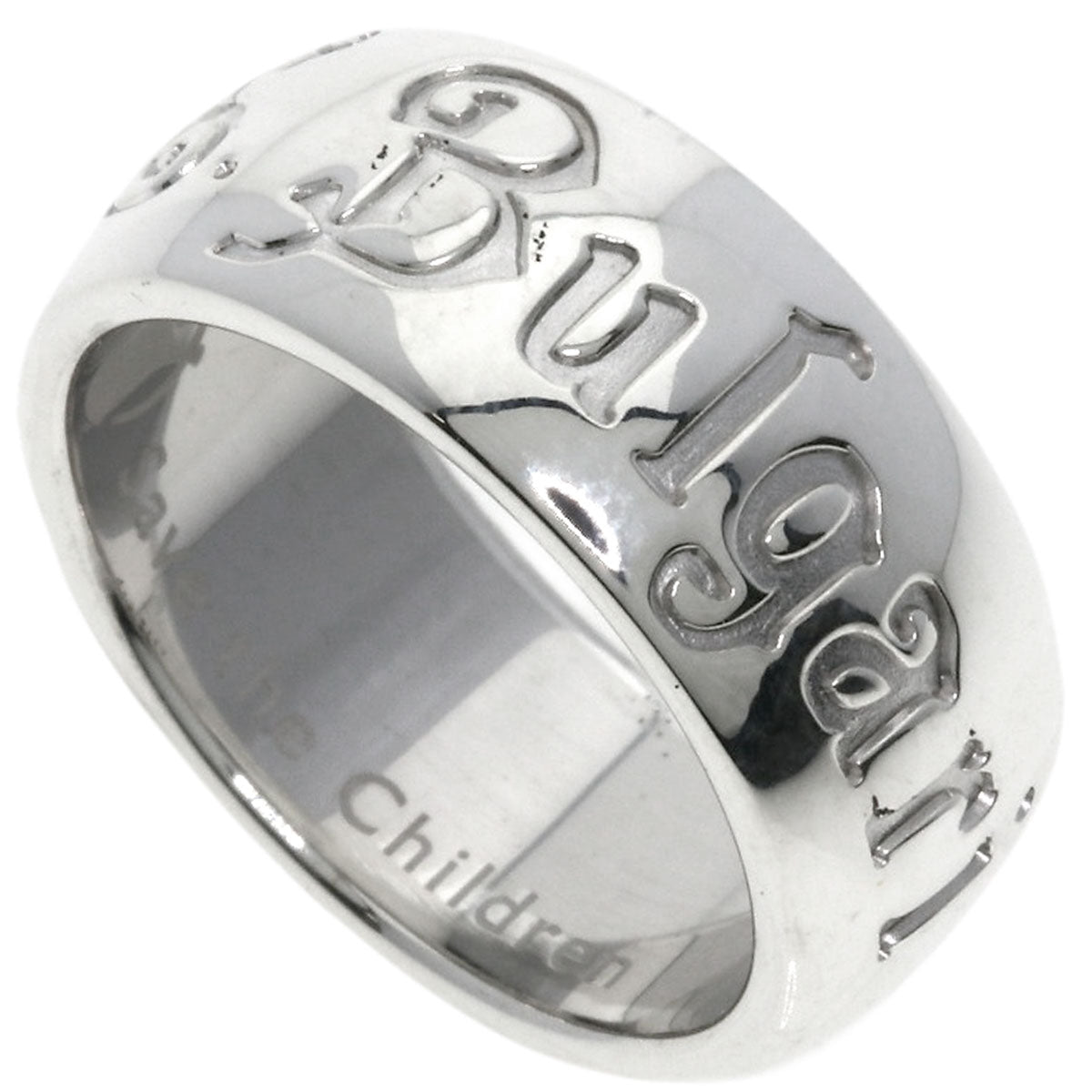 BVLGARI   Save the children Ring  Silver Ladies [Used]