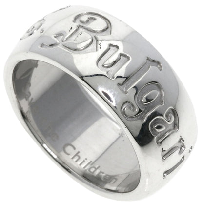 BVLGARI   Save the children Ring  Silver Ladies [Used]