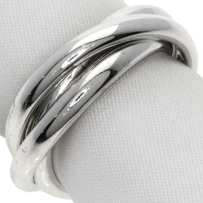 TIFFANY&Co. Trinity 3 stations Ring Silver Ladies [Used]