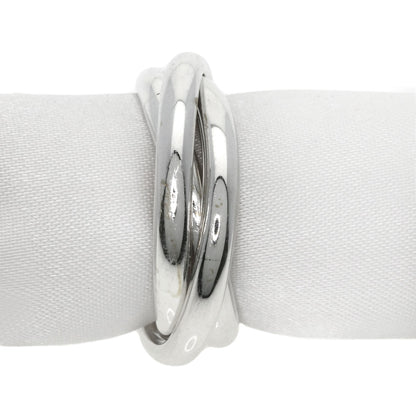 TIFFANY&Co. Trinity 3 stations Ring Silver Ladies [Used]