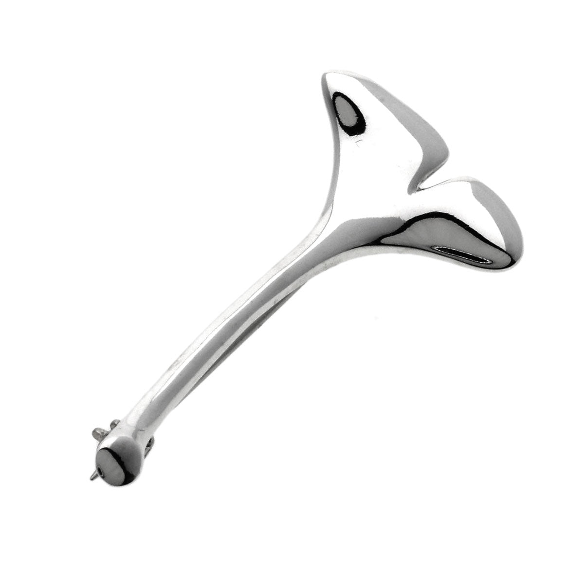 TIFFANY&Co. Ginkgo motif Brooch Silver Ladies [Used]