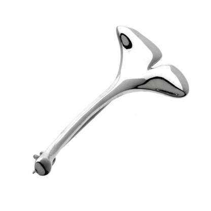 TIFFANY&Co. Ginkgo motif Brooch Silver Ladies [Used]