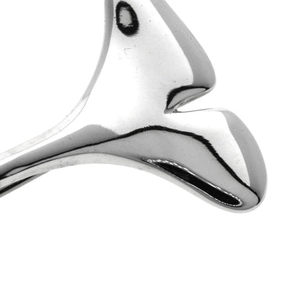 TIFFANY&Co. Ginkgo motif Brooch Silver Ladies [Used]