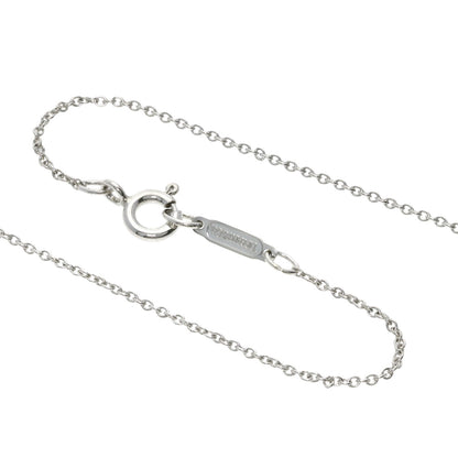 TIFFANY&Co. Heart ribbon Necklace Silver 18K Yellow GoldLadies [Used]