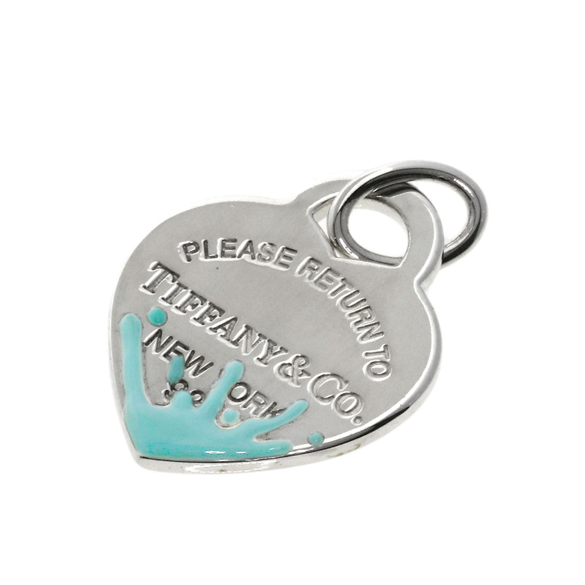 TIFFANY&Co. Return to Color Splash Pendant top Silver Ladies [Used]