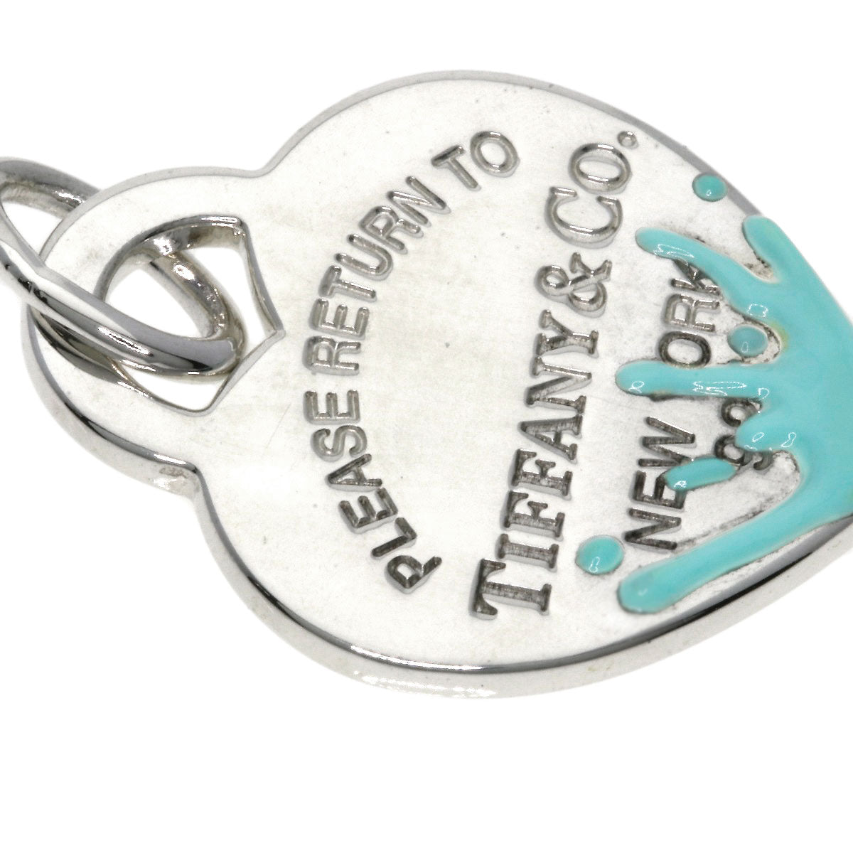 TIFFANY&Co. Return to Color Splash Pendant top Silver Ladies [Used]