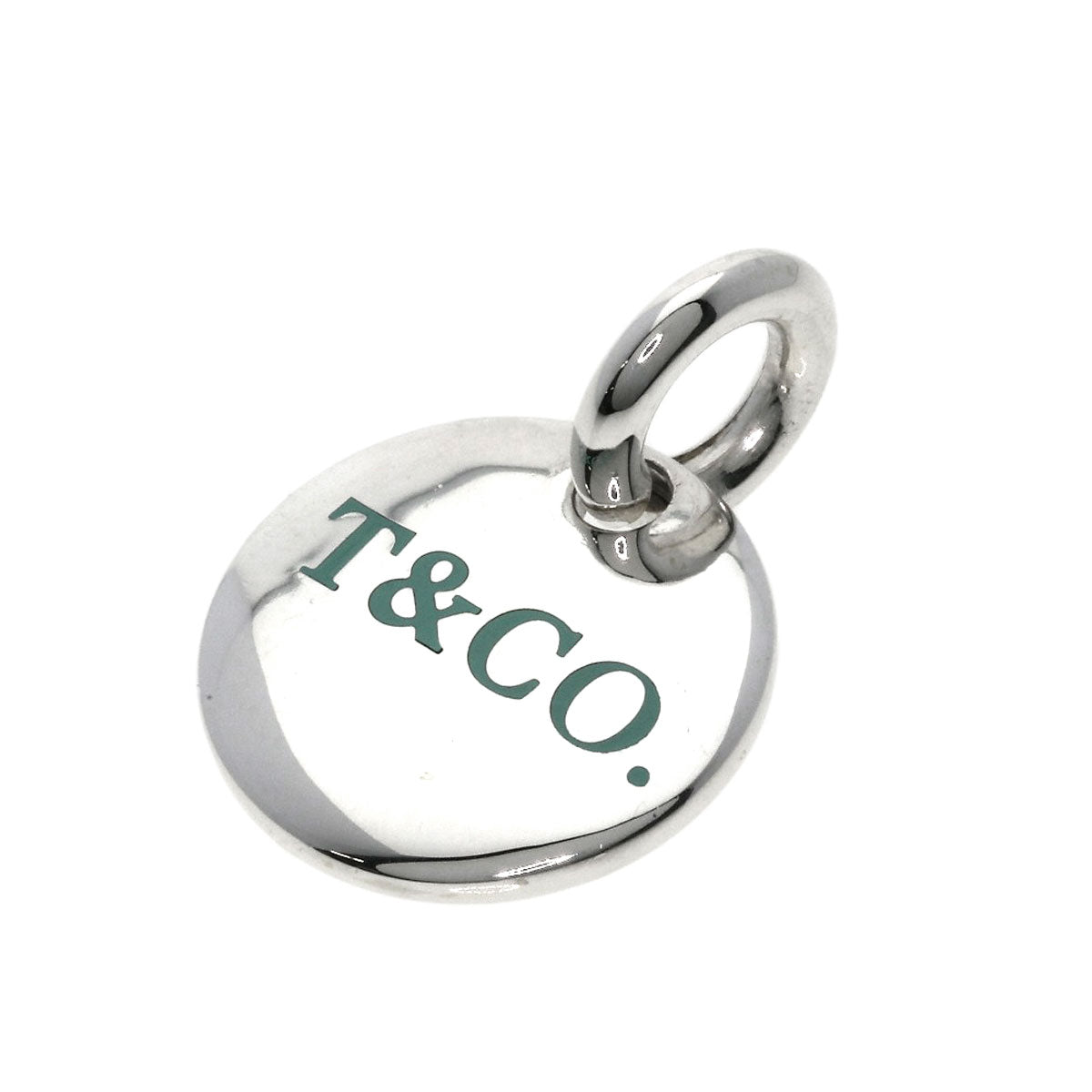 TIFFANY&Co.   T&CO Circle Pendant top  Silver Ladies [Used]
