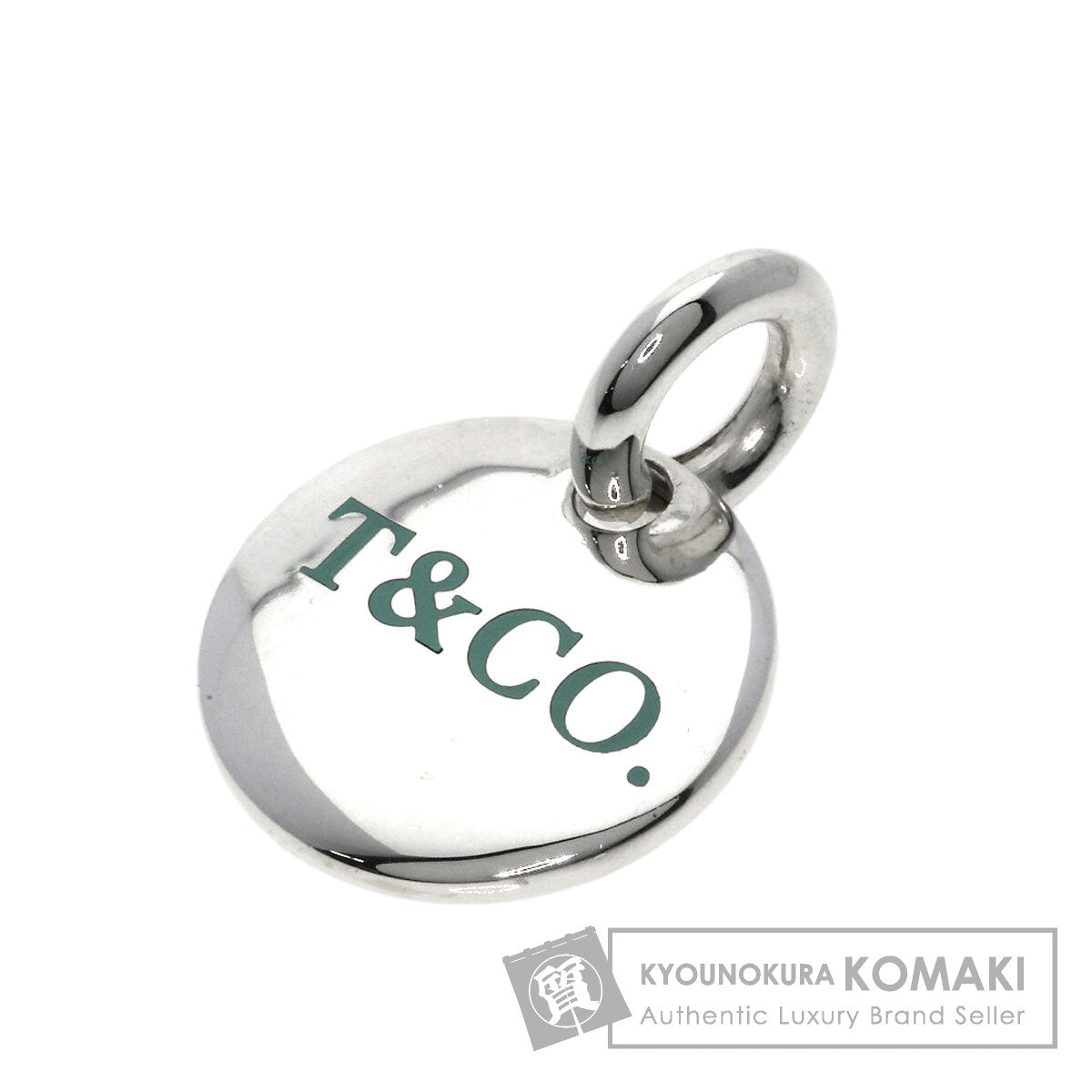 TIFFANY&Co.   T&CO Circle Pendant top  Silver Ladies [Used]
