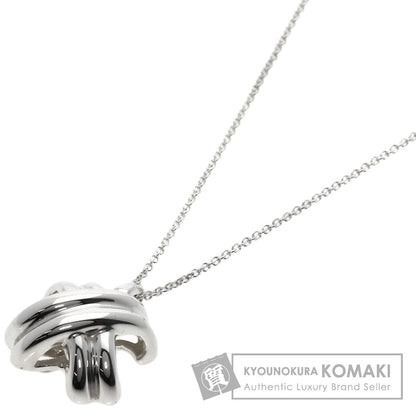 TIFFANY&Co. Signature Necklace Silver Ladies [Used]