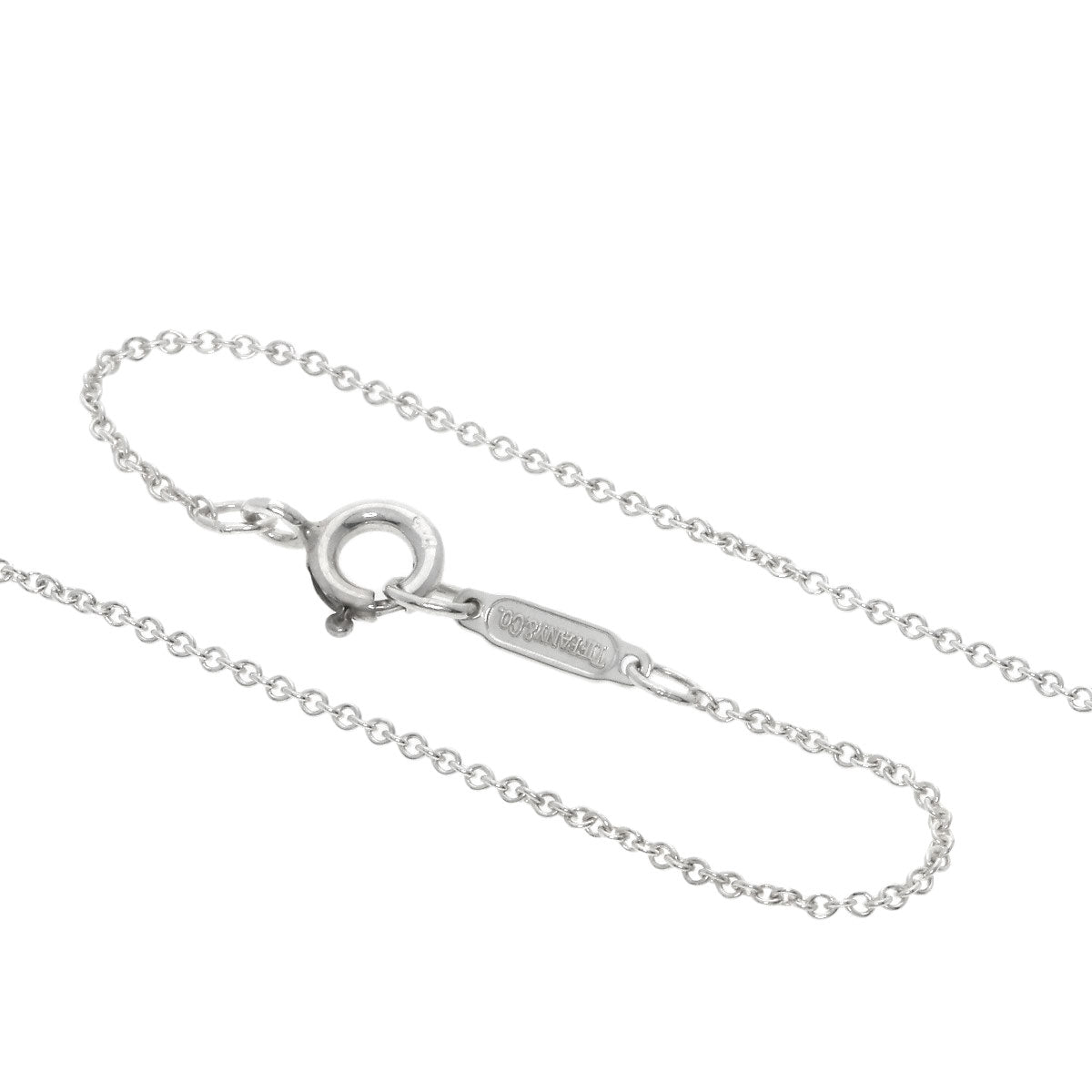 TIFFANY&Co. Signature Necklace Silver Ladies [Used]