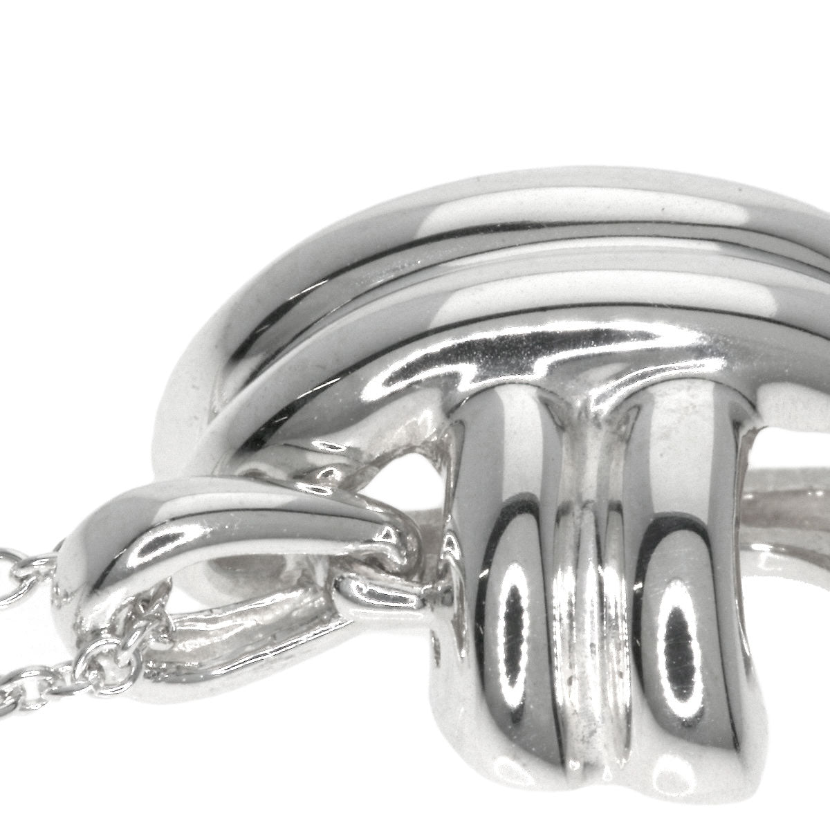 TIFFANY&Co. Signature Necklace Silver Ladies [Used]