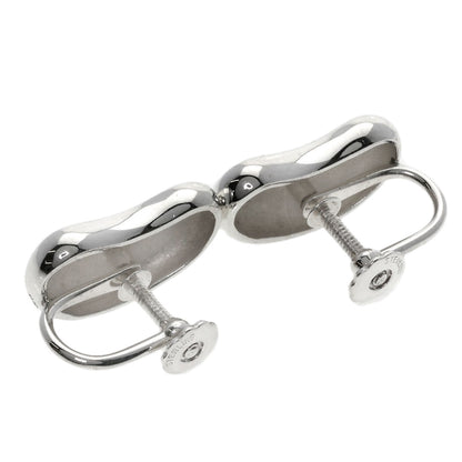 TIFFANY&Co. Bean Earring Silver Ladies [Used]