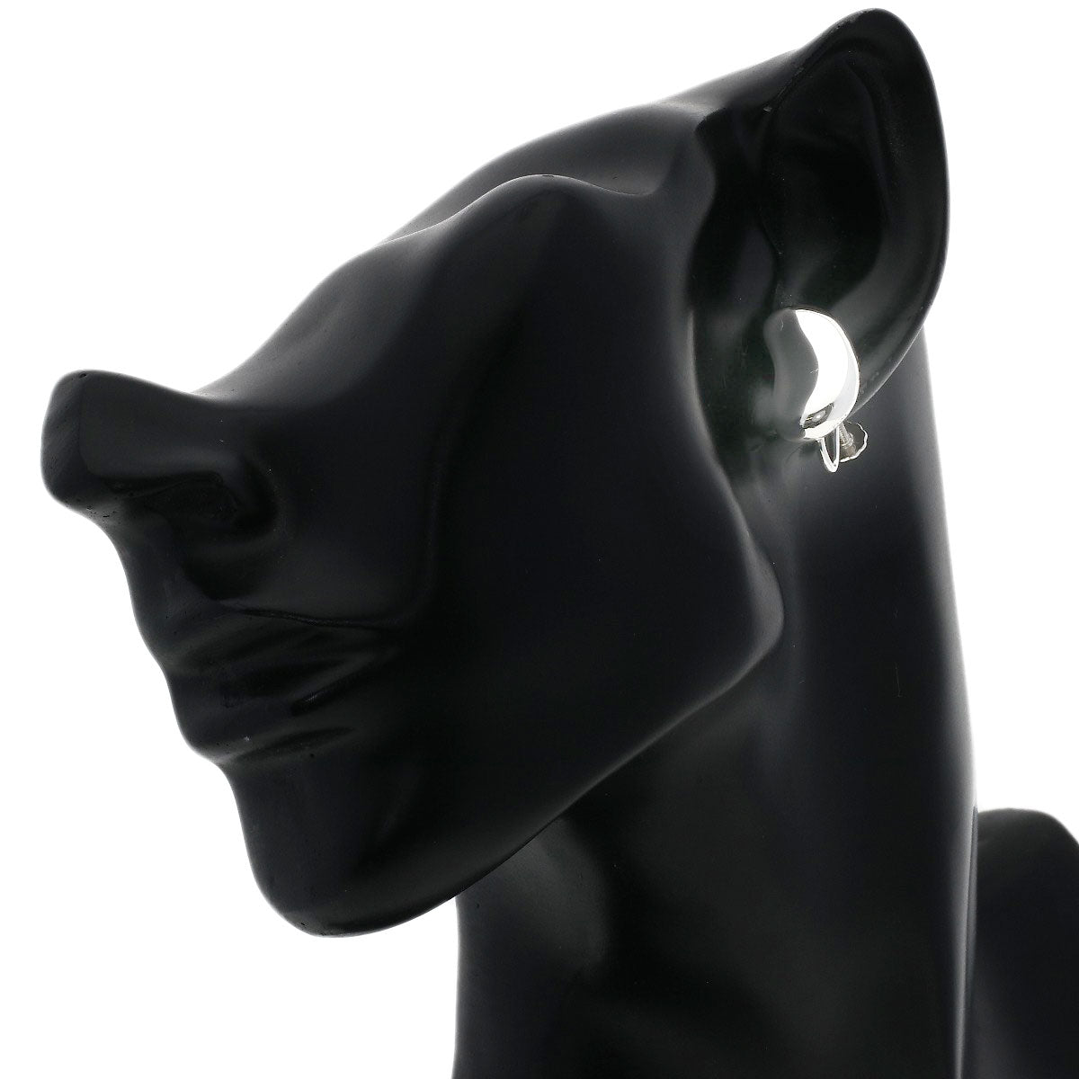 TIFFANY&Co. Bean Earring Silver Ladies [Used]