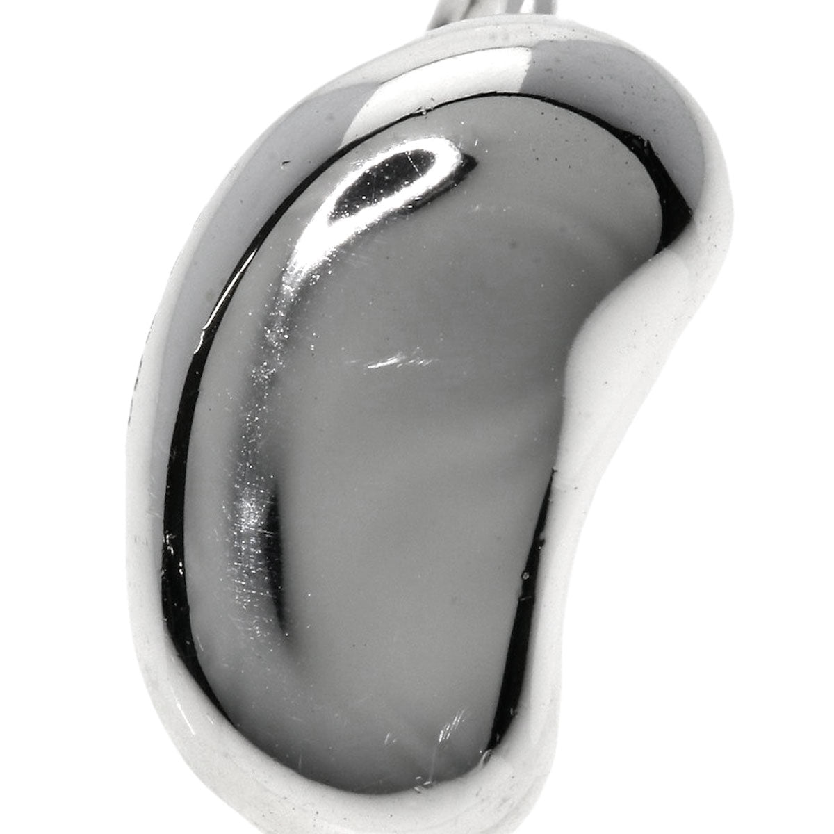 TIFFANY&Co. Bean Earring Silver Ladies [Used]