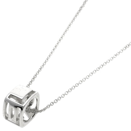 TIFFANY&Co. Ella LOVE Square Necklace Silver Ladies [Used]