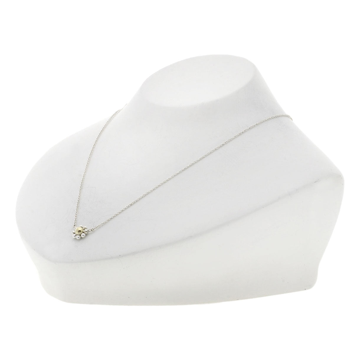 TIFFANY&Co. Jolly Beads Flower Paloma Picasso Necklace Silver Ladies [Used]