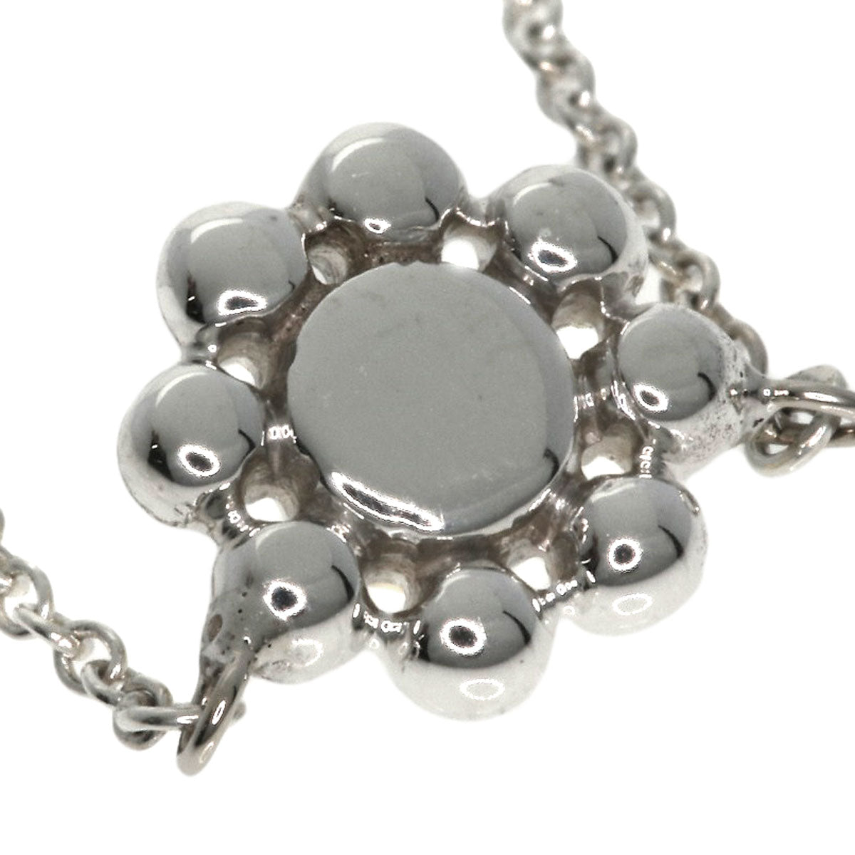 TIFFANY&Co. Jolly Beads Flower Paloma Picasso Necklace Silver Ladies [Used]