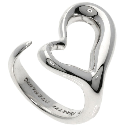 TIFFANY&Co. Open heart Ring Silver Ladies [Used]