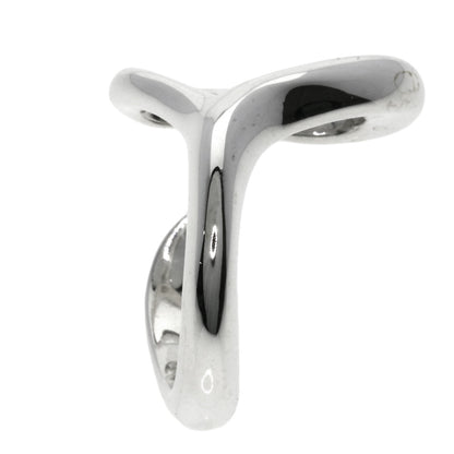 TIFFANY&Co. Open heart Ring Silver Ladies [Used]
