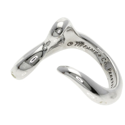 TIFFANY&Co. Open heart Ring Silver Ladies [Used]