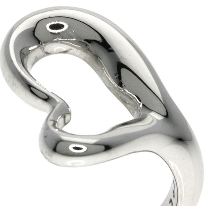 TIFFANY&Co. Open heart Ring Silver Ladies [Used]
