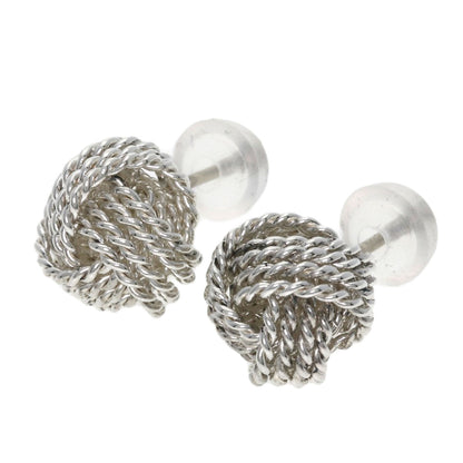 TIFFANY&Co. Somerset Mesh Ball earring Silver Ladies [Used]