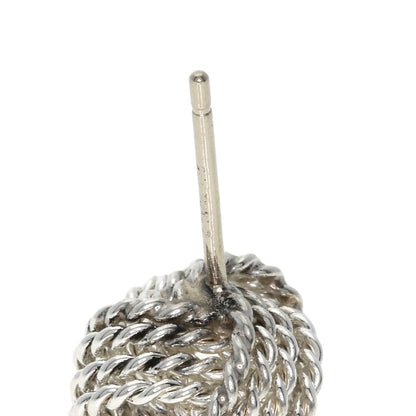TIFFANY&Co. Somerset Mesh Ball earring Silver Ladies [Used]
