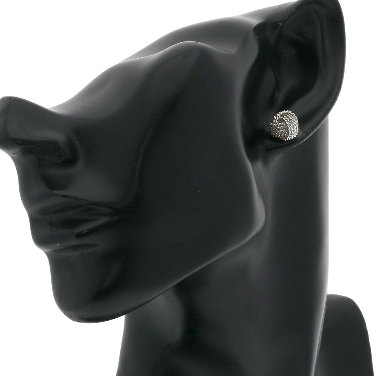 TIFFANY&Co. Somerset Mesh Ball earring Silver Ladies [Used]