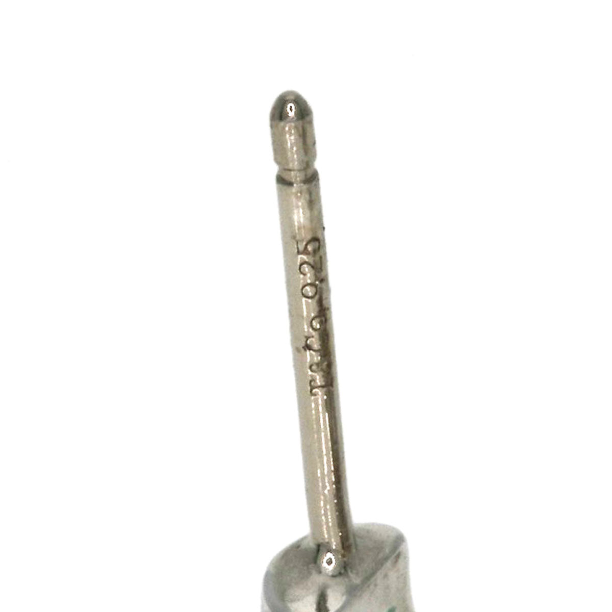 TIFFANY&Co. heart earring Silver Ladies [Used]