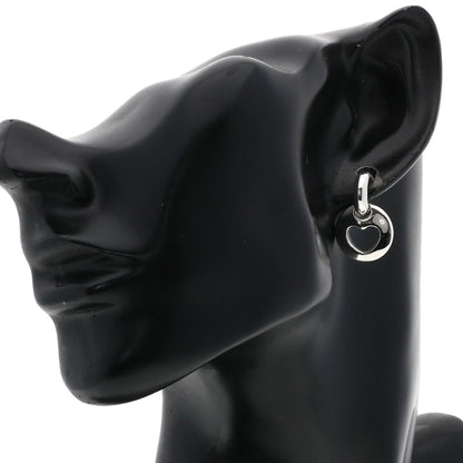TIFFANY&Co. heart earring Silver Ladies [Used]