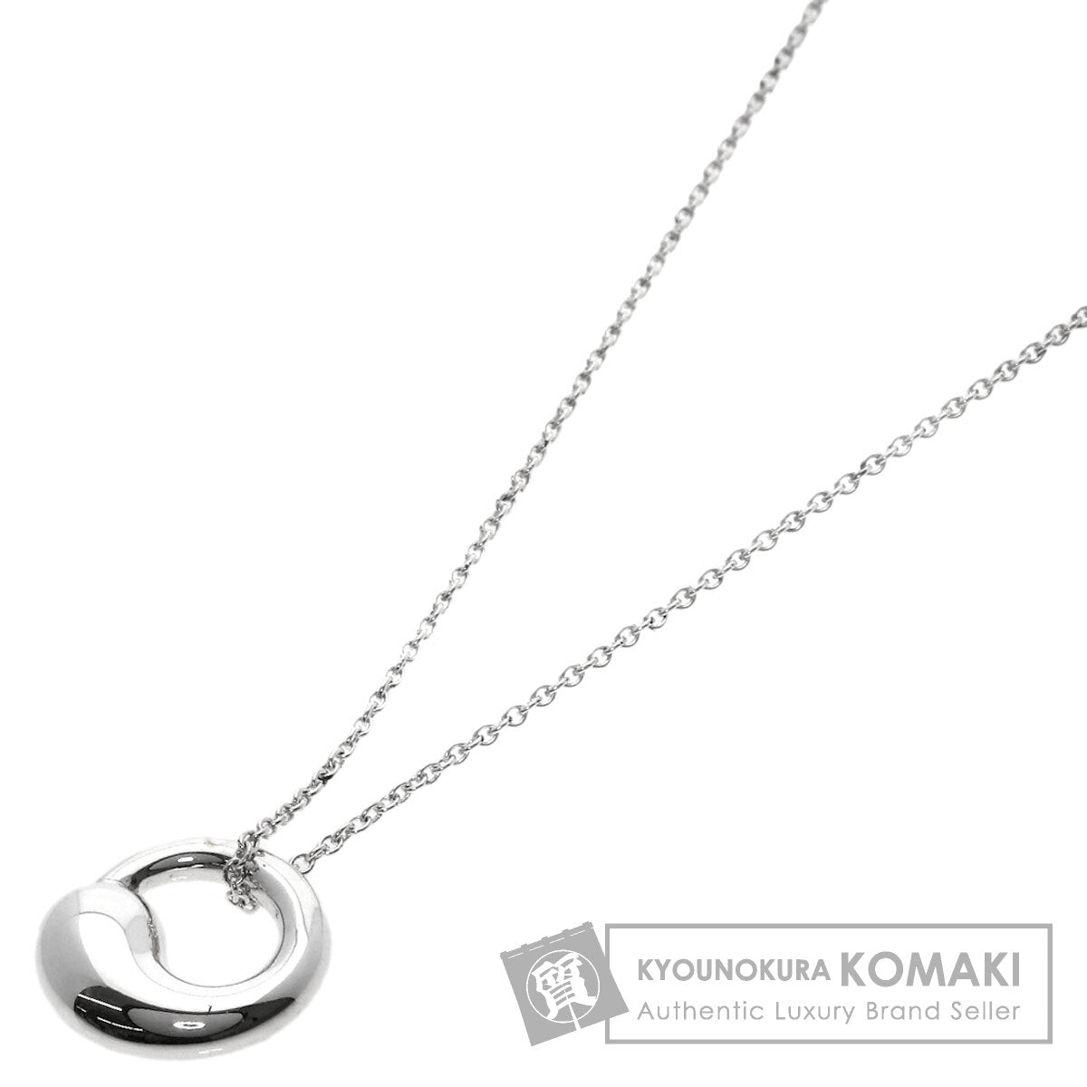 TIFFANY&Co. Eternal circle Necklace Silver Ladies [Used]