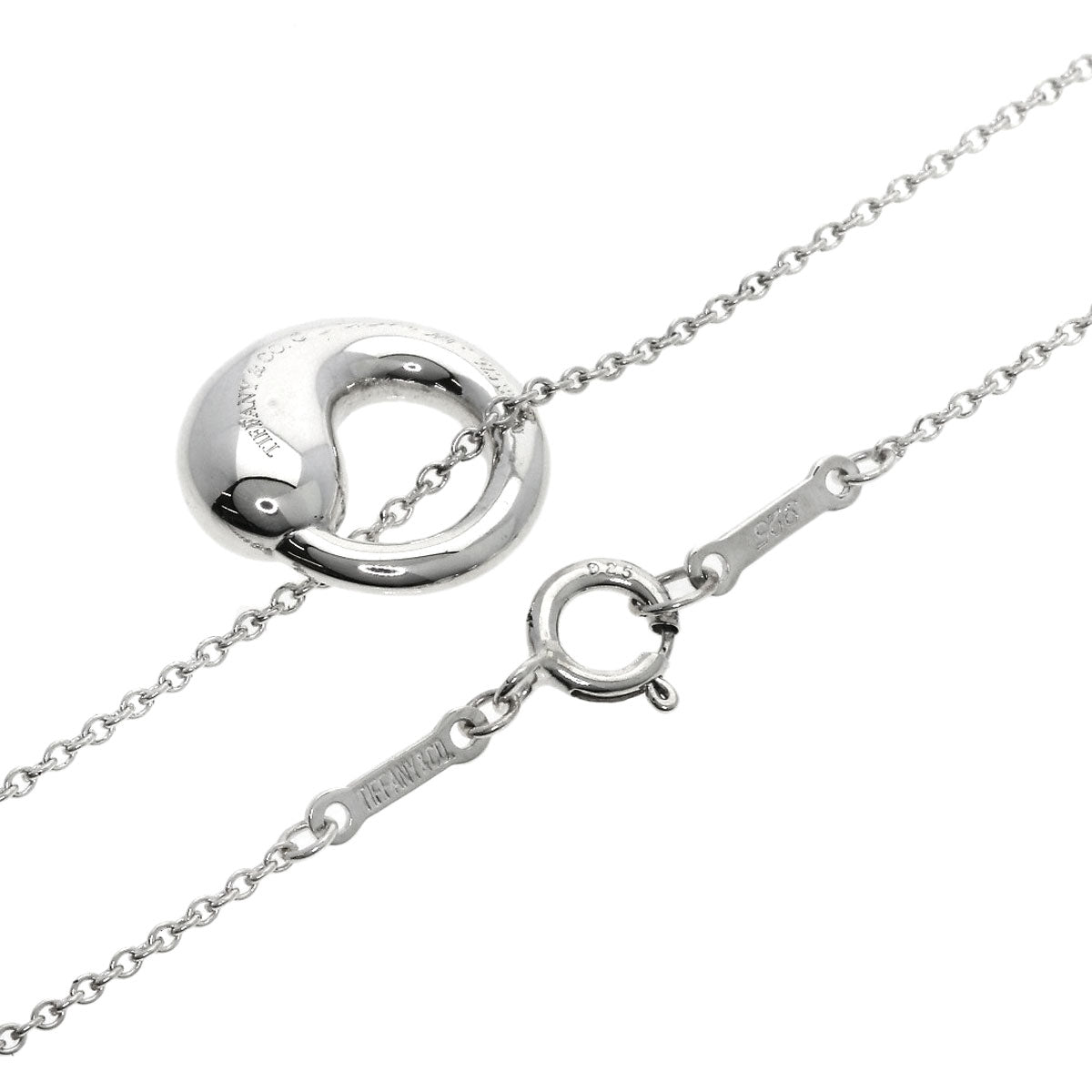 TIFFANY&Co. Eternal circle Necklace Silver Ladies [Used]