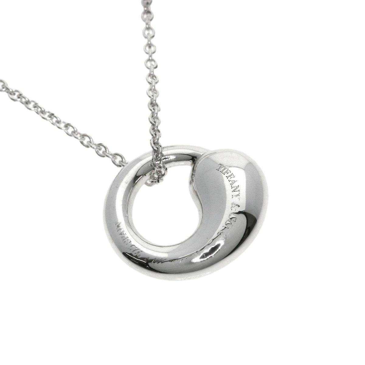 TIFFANY&Co. Eternal circle Necklace Silver Ladies [Used]