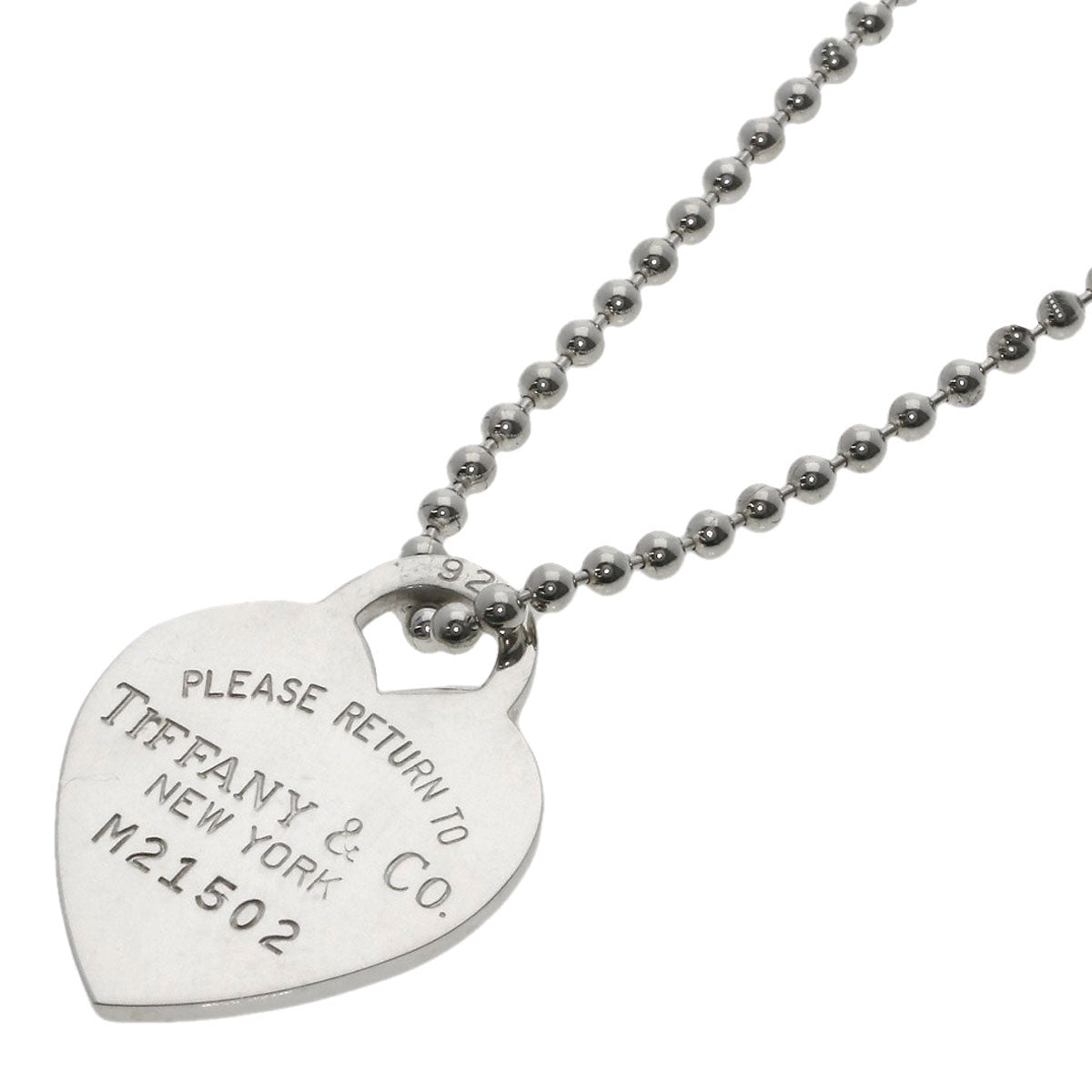 TIFFANY&Co.   return to heart long Necklace  Silver Ladies [Used]