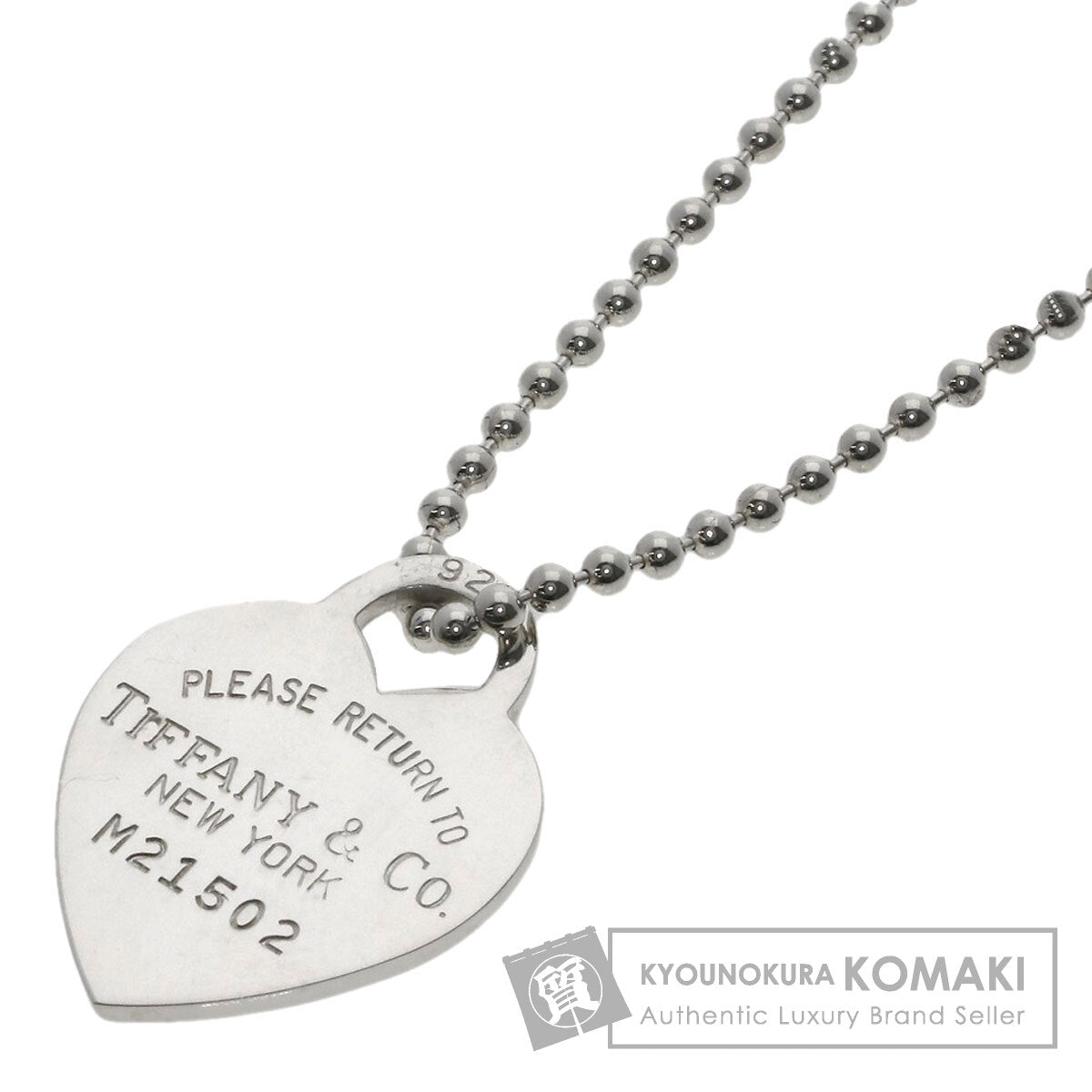 TIFFANY&Co.   return to heart long Necklace  Silver Ladies [Used]