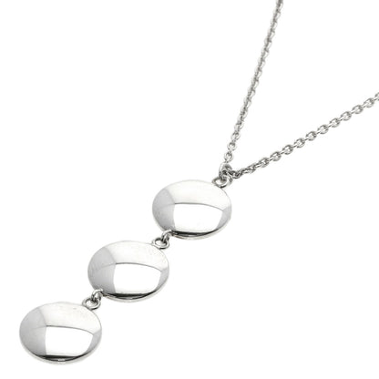 TIFFANY&Co. Triple Circle Necklace Silver Ladies [Used]