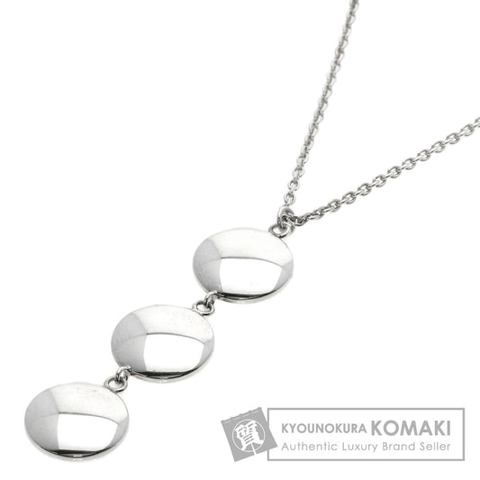 TIFFANY&Co. Triple Circle Necklace Silver Ladies [Used]
