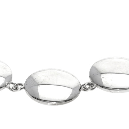 TIFFANY&Co. Triple Circle Necklace Silver Ladies [Used]