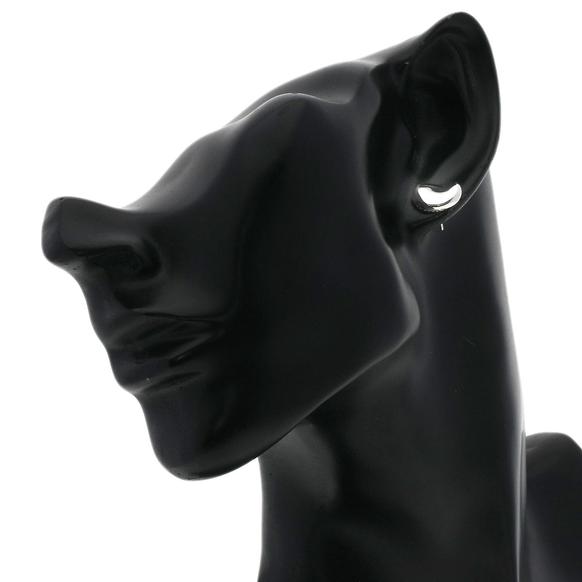 TIFFANY&Co. Bean earring Silver Ladies [Used]