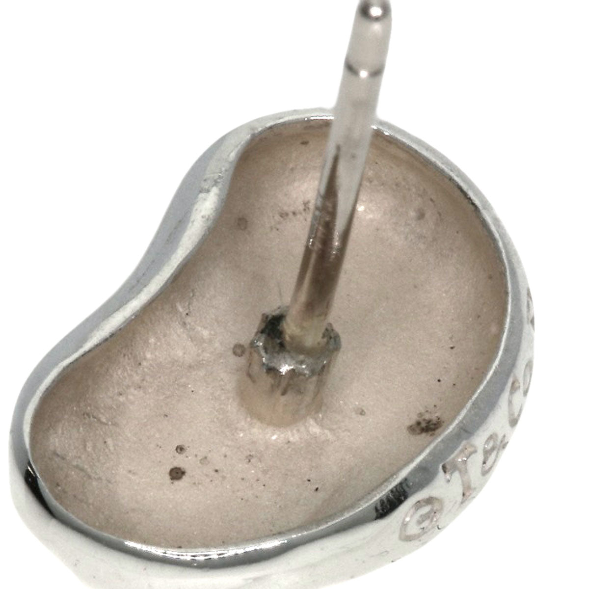TIFFANY&Co. Bean earring Silver Ladies [Used]