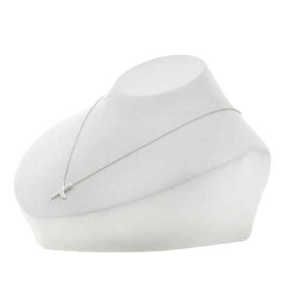 TIFFANY&Co. kiss Necklace Silver Ladies [Used]