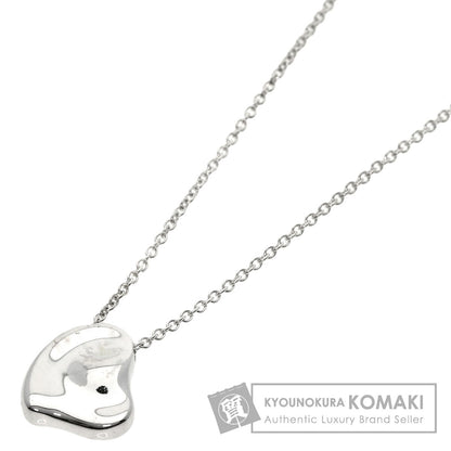 TIFFANY&Co. Full heart Necklace Silver Ladies [Used]