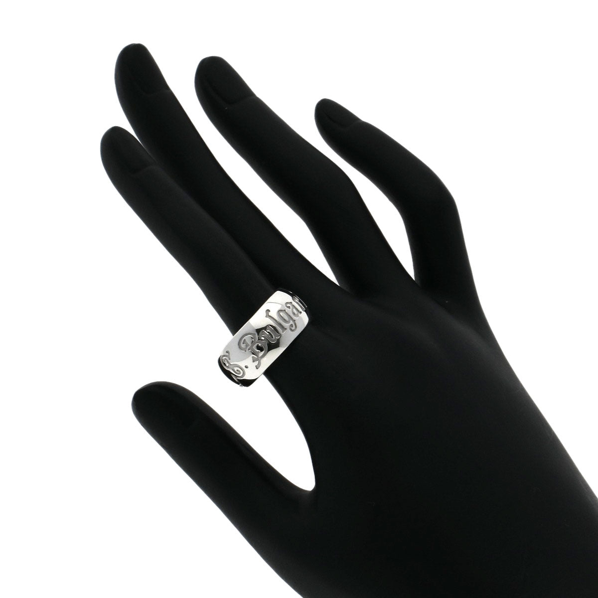 BVLGARI   Save the Children #58 Ring  Silver Ladies [Used]