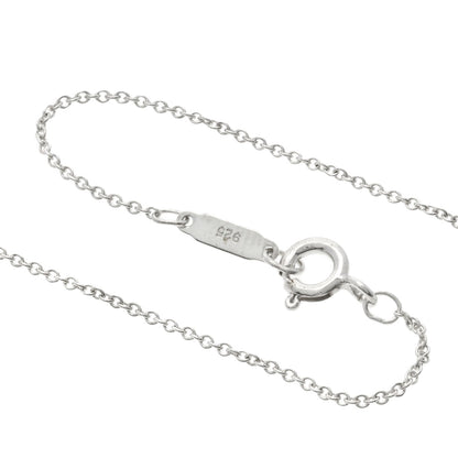 TIFFANY&Co. Initial T Cadena Lock Necklace Silver Ladies [Used]